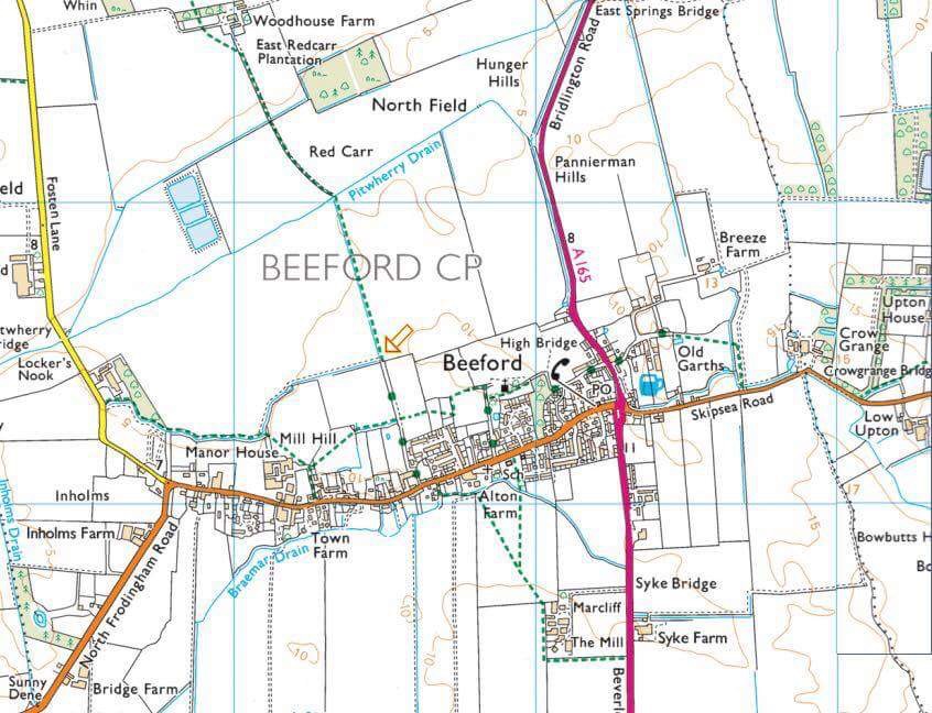 Map of Beeford